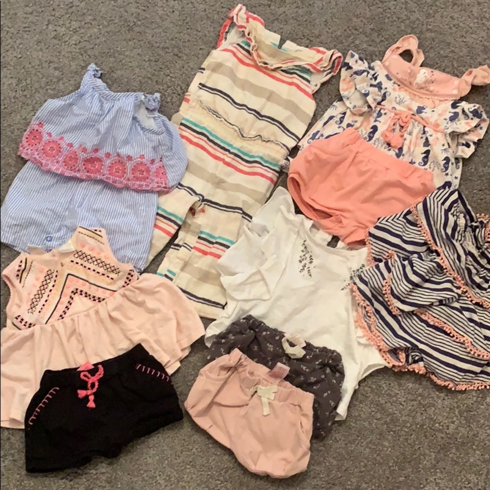 Lot of girls 12-18 month old clothes